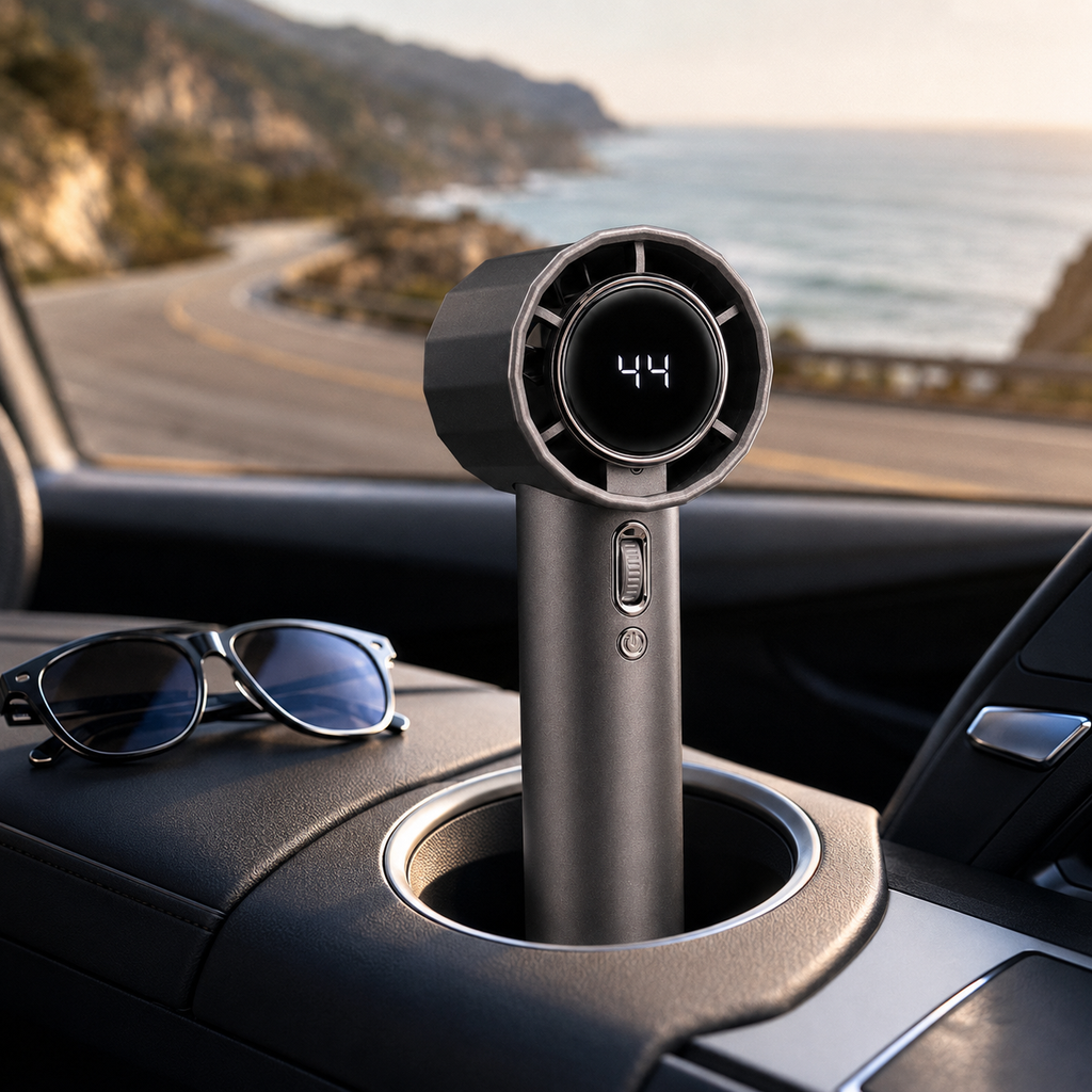 CoastDrive Compact — Car & Travel Fan