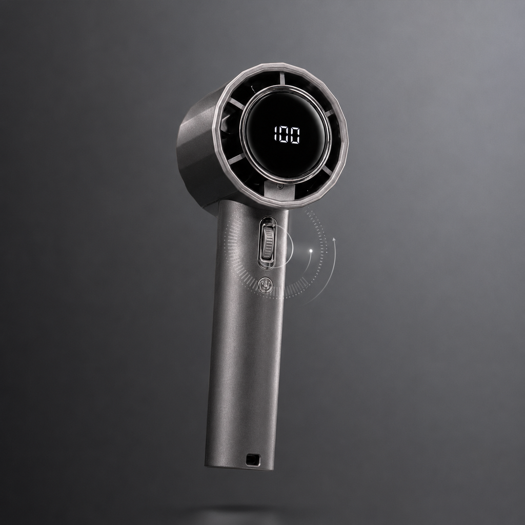 TitanFlow Pro — Graphite Performance Fan