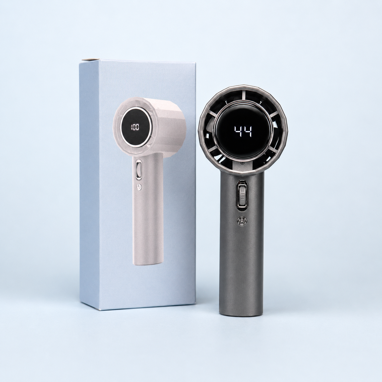 Obsidian Breeze 100 — Digital Pocket Fan