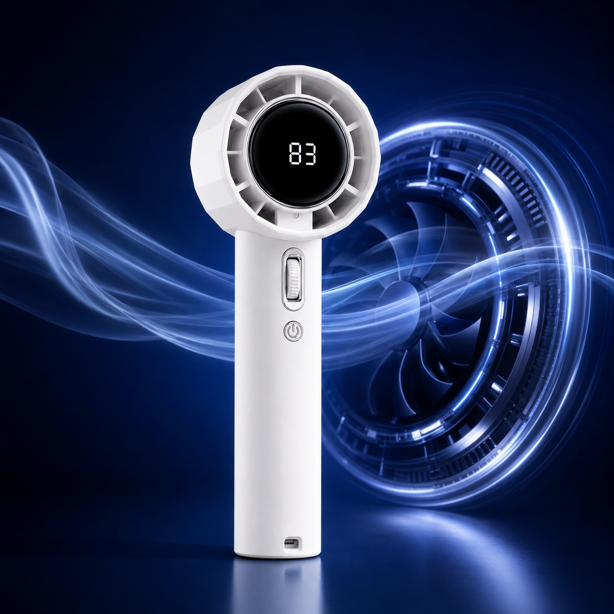 Pearl Halo Mini — Rechargeable Hand Fan