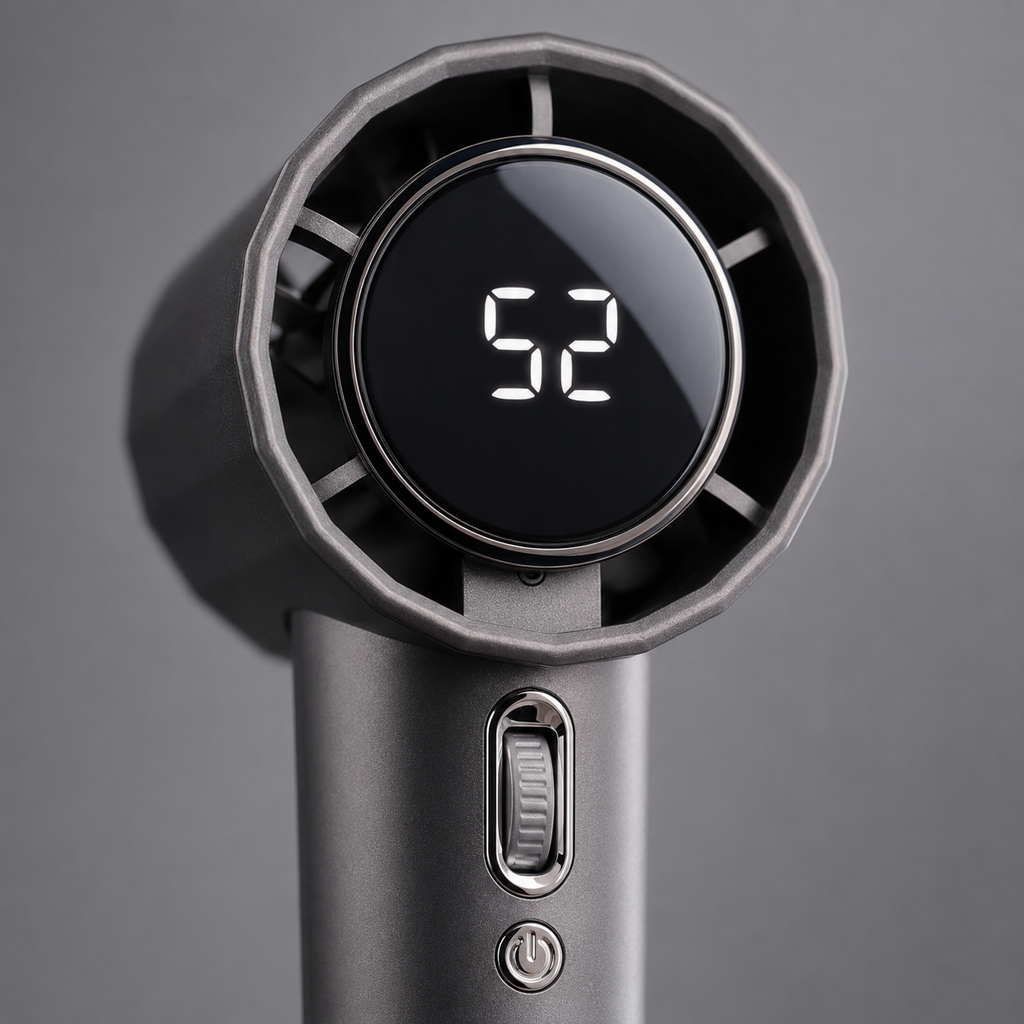 TitanFlow Pro — Graphite Performance Fan