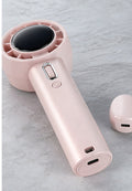 Control Detail Rose — Precision Pocket Fan in Blush