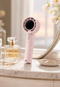 Vanity Rose — Morning Ritual Fan in Blush