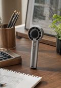 Walnut Desk Graphite — Studio Fan in Graphite