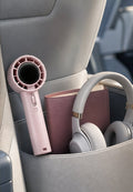 Cabin Pocket Rose — Flight Companion Fan in Blush