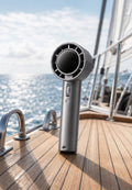 SailDeck Graphite — Marine Travel Fan in Graphite
